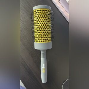 Yellow and Gray Hair Brush
